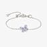 Nomination Shine Me Up Silver Lilac & White Cubic Zirconia Butterfly Bracelet 241901/006