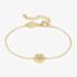 Nomination Petit Sparkle Gold Clover Bracelet 242300/003