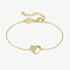 Nomination Petit Sparkle Gold Heart Bracelet 242300/006