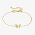 Nomination Petit Sparkle Gold Butterfly Bracelet 242300/042