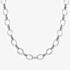 Nomination Short Affinity Stainless Steel Oval Link Necklace 028604/001