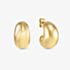 Nomination Ecclettica Gold Small Dome Hoop Earrings 134314/012