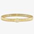 Nomination XTE Life Gold Finish Stainless Steel Cubic Zirconia Oval Bracelet 046011/053