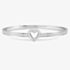 Nomination Pretty Bangles Cubic Zirconia Open Heart Bangle 029501/004