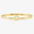 Nomination Pretty Bangles Gold Plated Cubic Zirconia Open Star Bangle 029501/009