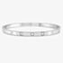 Nomination Pretty Bangles Half Set Cubic Zirconia Bangle 029507/001