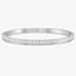 Nomination Pretty Bangles Pave Half Set White Cubic Zirconia Bangle 029505/001