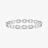 Nomination Pretty Bangles Silver Tone Cubic Zirconia Chain Link Bangle 029515/001