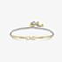 Nomination Milleluci Two Tone Silver Gold Love Toggle Bracelet 028024/001