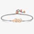 Nomination Milleluci Silver & Rose Gold Tone Best Friends Bracelet 028026/006