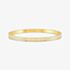 Nomination Pretty Bangles Gold pLated Cubic Zirconia Channel Medium Bangle 029513/020