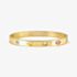 Nomination Pretty Bangles Stainless Steel & Yellow PVD Multi-Colour Cubic Zirconia Medium Bangle 029532/024