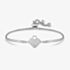 Nomination Milleluci Stainless Steel Cubic Zirconia Heart Padlock Box Chain Bracelet 028028/019