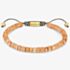 Nomination InstinctStyle Gold Finish Stainless Steel Orange Jasper Bracelet 027927/086