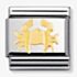 Nomination CLASSIC Gold Zodiac Cancer Charm 030104/04