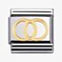 Nomination CLASSIC Gold Daily Life  Wedding Rings Charm 030109/21