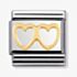 Nomination CLASSIC Gold Love Collection Double Heart Charm 030116/03