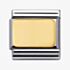 Nomination CLASSIC Gold Engravable Smooth Plate Charm 030121/01