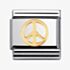 Nomination CLASSIC Gold Love Peace Charm 030116/06