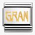 Nomination CLASSIC Gold Writings Gran Charm 030107/18