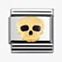 Nomination CLASSIC Gold Halloween Skull Charm 030216/08
