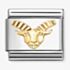 Nomination Composable Classic Etched Starsign Capricorn Charm 030167/10
