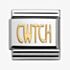 Nomination CLASSIC Gold Writings Cwtch Charm 030107/19
