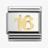 Nomination CLASSIC Gold Daily Life Sweet 16 Charm 030109/35