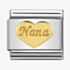 Nomination CLASSIC Gold Symbols Nana Heart Charm 030162/43