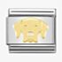 Nomination CLASSIC Gold Labrador Charm 030162/57
