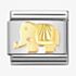 Nomination CLASSIC Composable Gold Coated Elephant Charm 030149/50