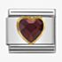 Nomination CLASSIC Gold Red Heart Charm 030610/005