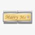 Nomination CLASSIC Gold Double Engraved Marry Me Charm 030730/01