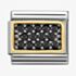 Nomination Classic Gold and Black 'Gemstones' Charm 030323/10
