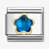 Nomination Classic Blue Cubic Zirconia Flower Charm 030615/007