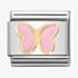 Nomination CLASSIC Composable Gold Pink Enamel Butterfly Charm 030285/59