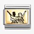 Nomination CLASSIC Gold Concert Friends Charm 030166/41