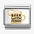 Nomination CLASSIC Gold Beer With Friends Charm 030272/87