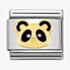 Nomination CLASSIC Gold Animals of Earth Panda Head Charm 030248/18