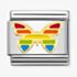 Nomination CLASSIC Rainbow Butterfly Charm 030272/55