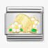 Nomination CLASSIC Composable Gold Easter Egg with Flowers Charm 030272/77