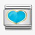 Nomination CLASSIC Composable Gold Turquoise Enamel Heart Charm 030283/25