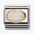 Nomination CLASSIC Gold Oval Stones Mother Of Pearl Charm 030502/12