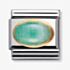 Nomination CLASSIC Gold Oval Emerald Charm 030504/09