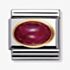 Nomination CLASSIC Gold Oval Ruby Charm 030504/10