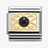 Nomination CLASSIC Black Agate Four Hearts Charm 030513/04