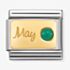 Nomination CLASSIC Composable May Emerald Charm 030519/05*