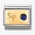 Nomination CLASSIC Composable September Sapphire Charm 030519/09