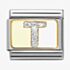 Nomination CLASSIC Silver Glitter Letter T Charm 030291/20