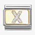 Nomination CLASSIC Silver Glitter Letter X Charm 030291/24